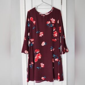 Old Navy Fit & Flare Dress, Size L